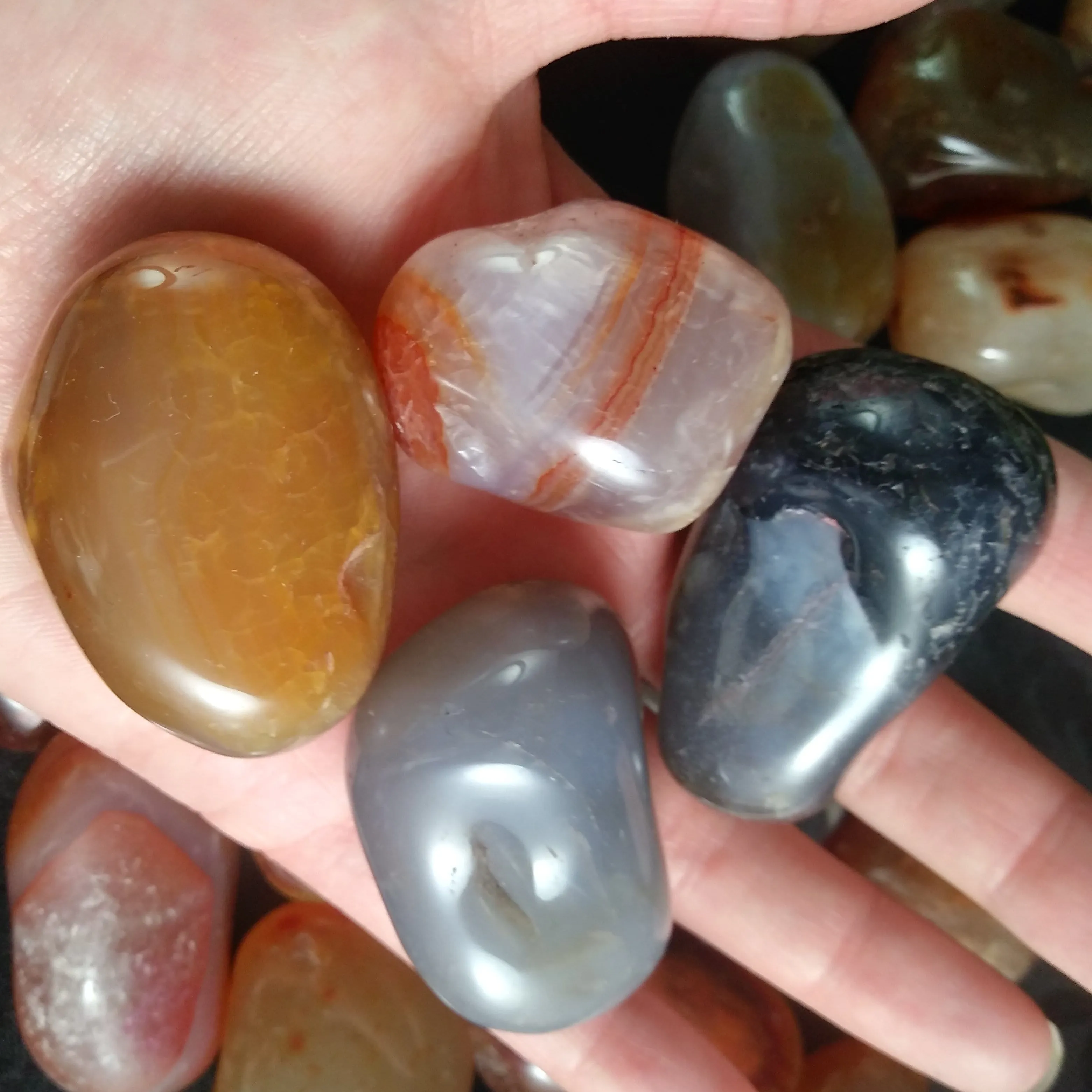 Agate Tumbled