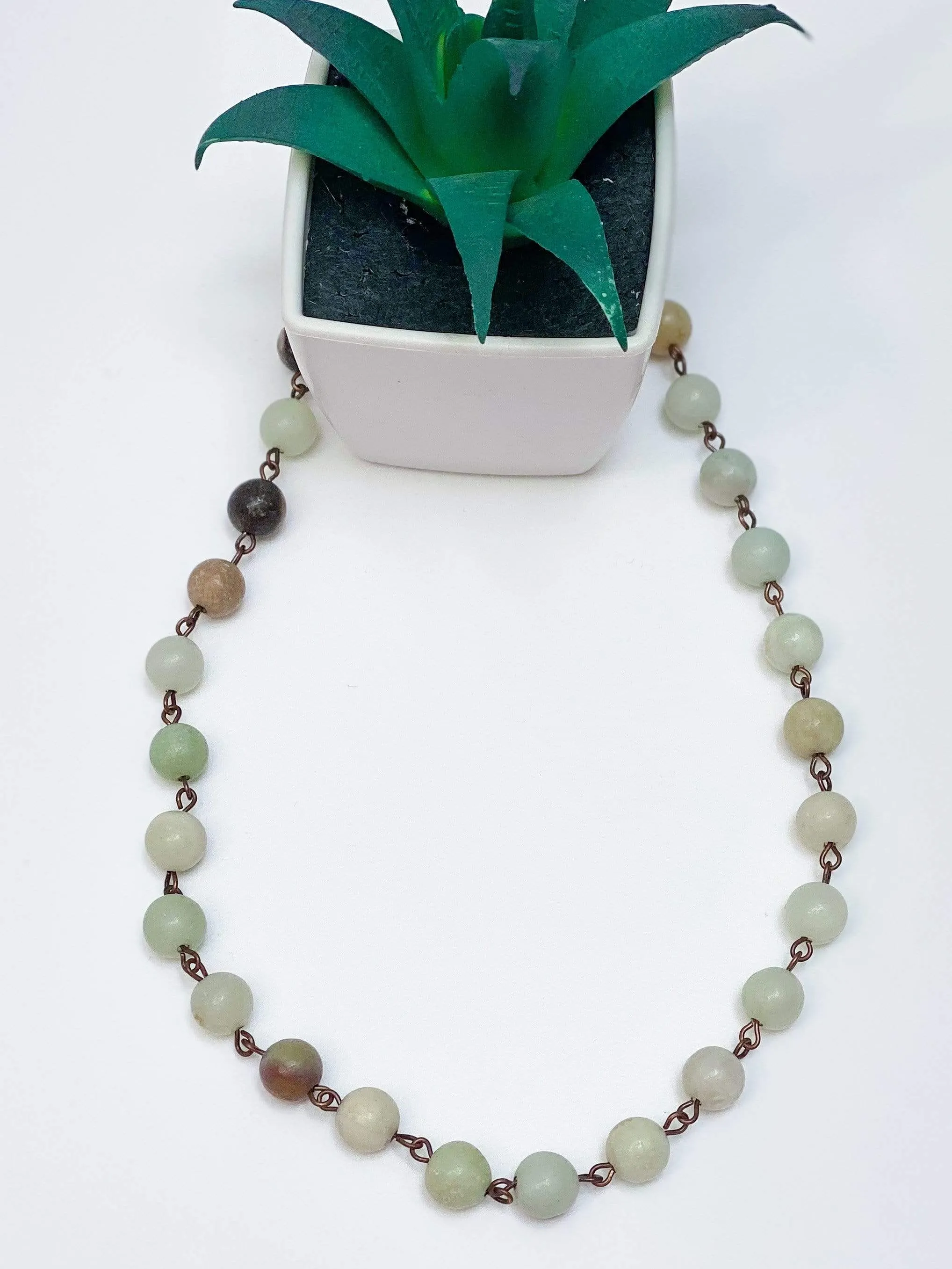 Amazonite Choker