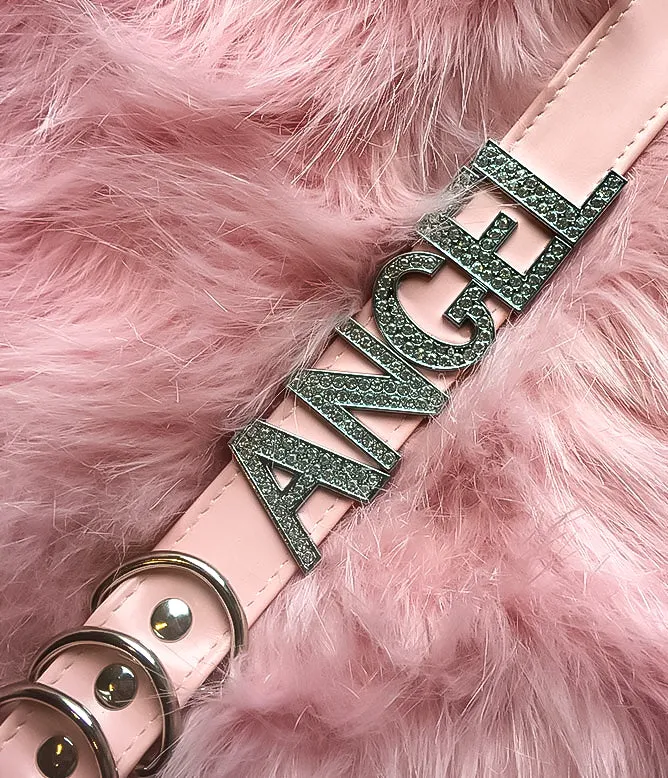 ANGEL DIAMONTE CHOKER - PINK