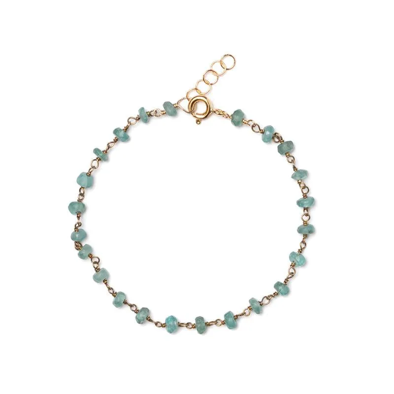 Apatite Gemstone Bracelet