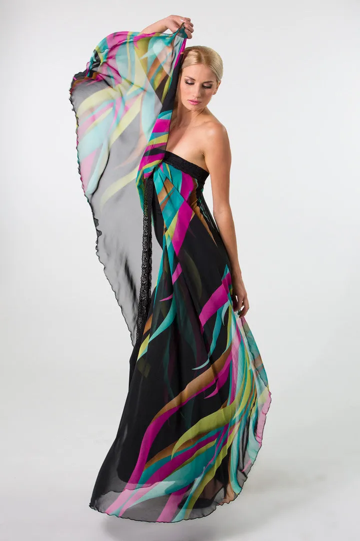 Athena Chiffon Wrap