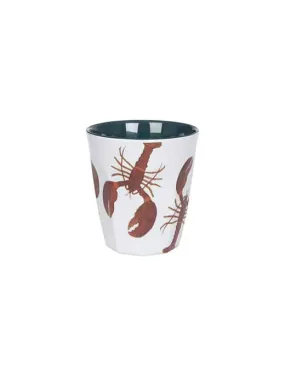 *AW21 RRP req. 09/12 EG* Sophie Allport Lobster Melamine Beaker