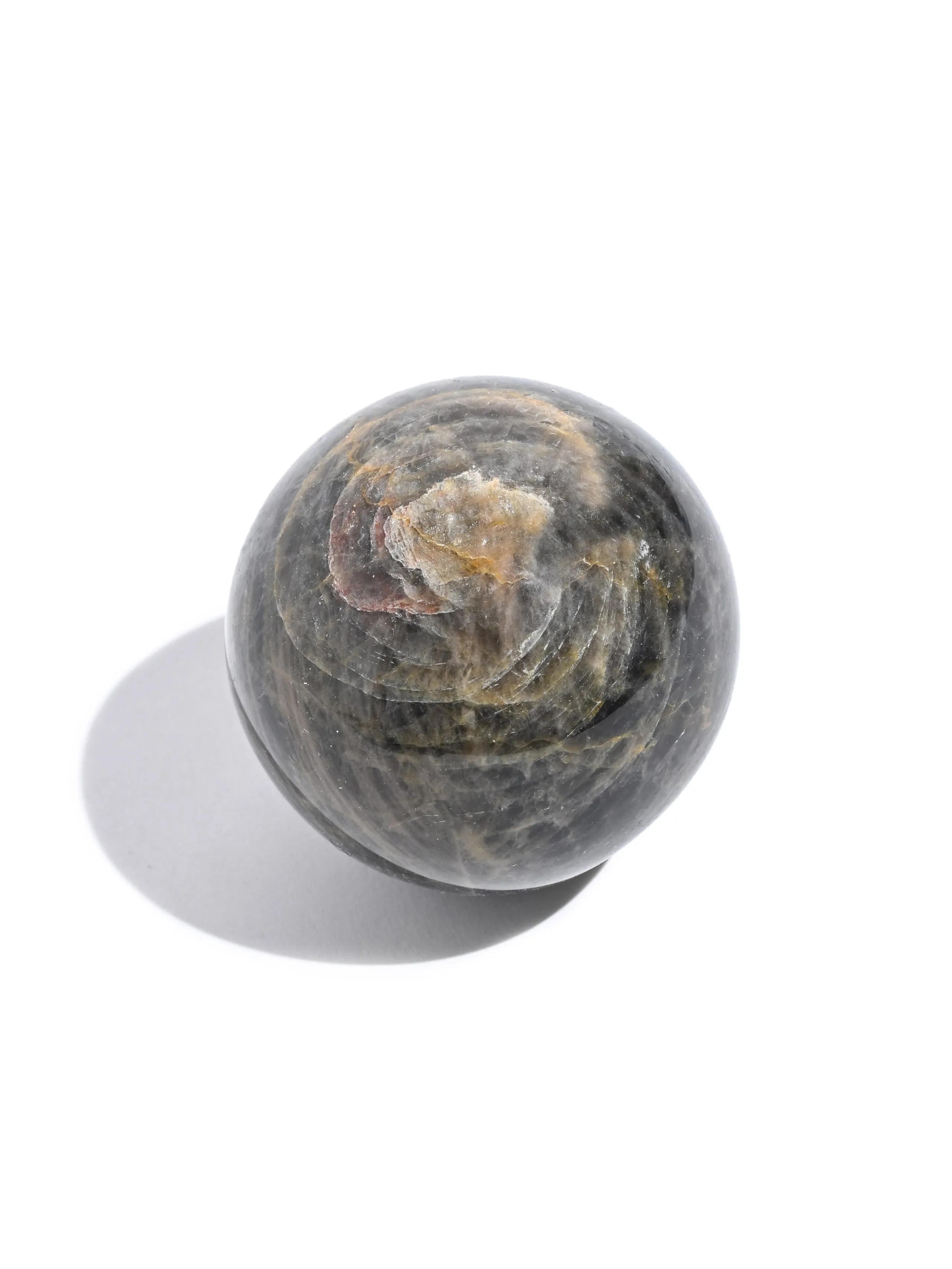 Black Moonstone Sphere