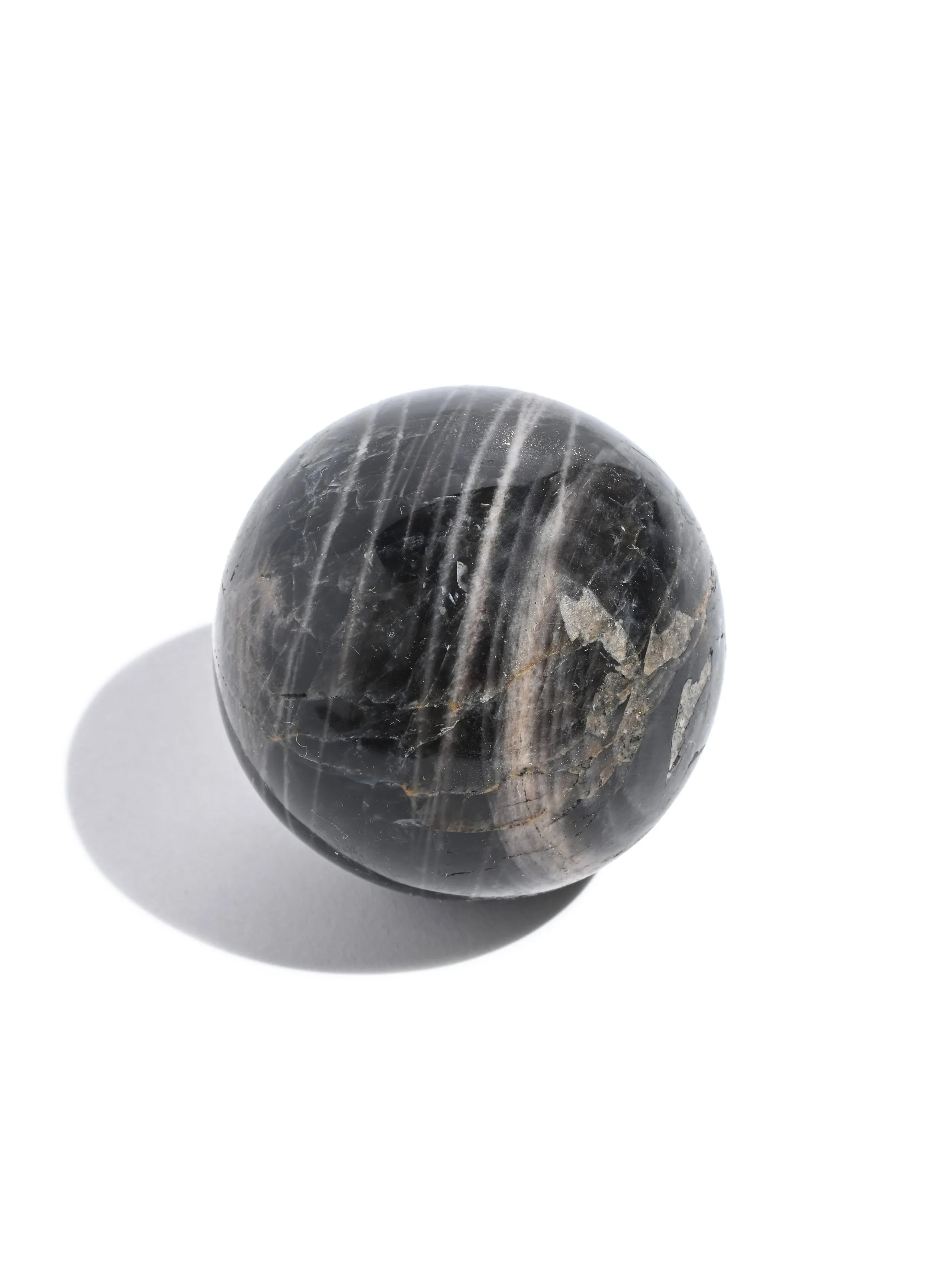 Black Moonstone Sphere