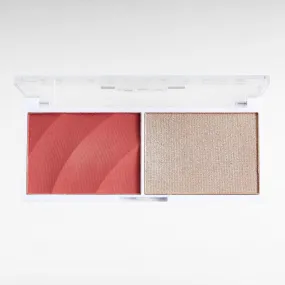 Blush e Iluminador Duo Blushed