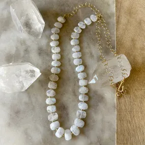 Camila Moonstone Long Necklace