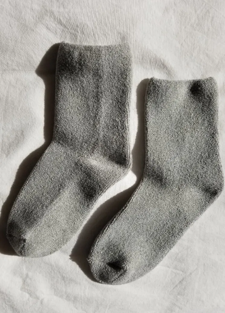 CLOUD SOCKS HEATHER GREY