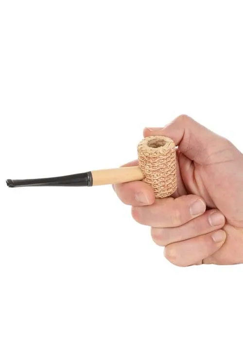 Corn Cob Pipe Prop Accessory