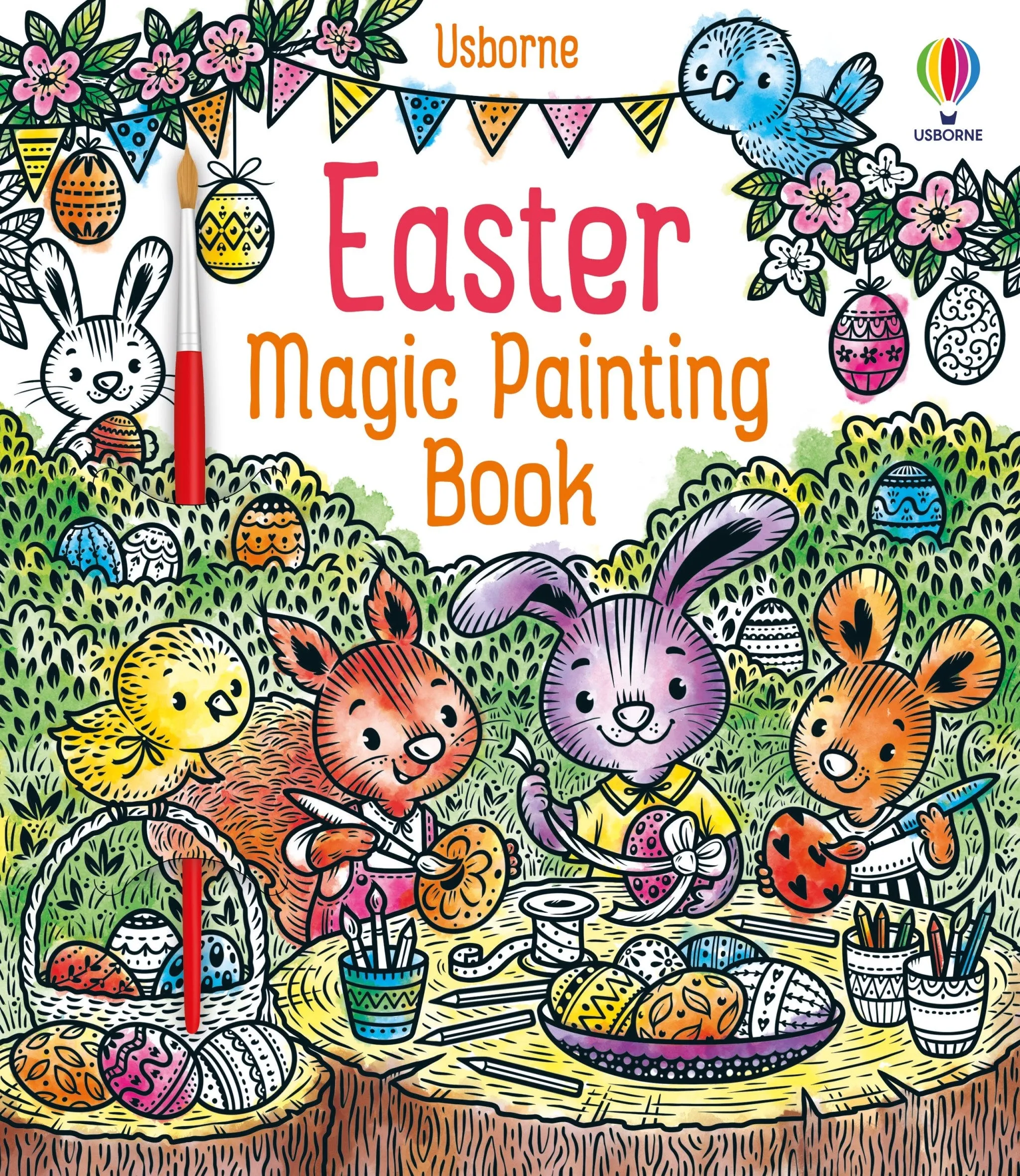 Easter: Magic Painting Book