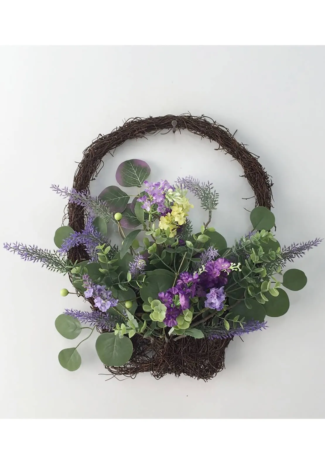 Eco Lavender Basket 16cm - Lavender