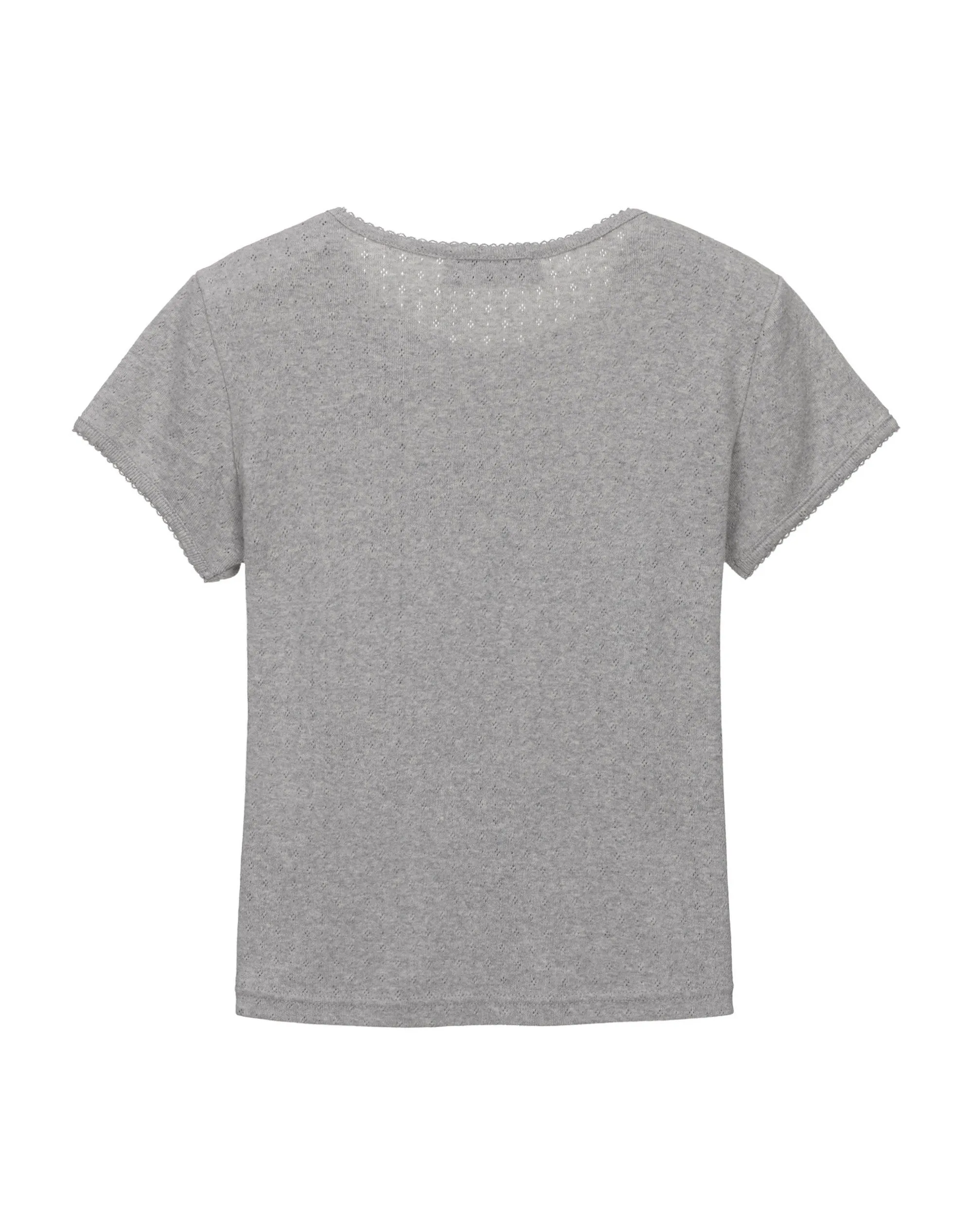 ESSENTIAL POINTELLE TEE