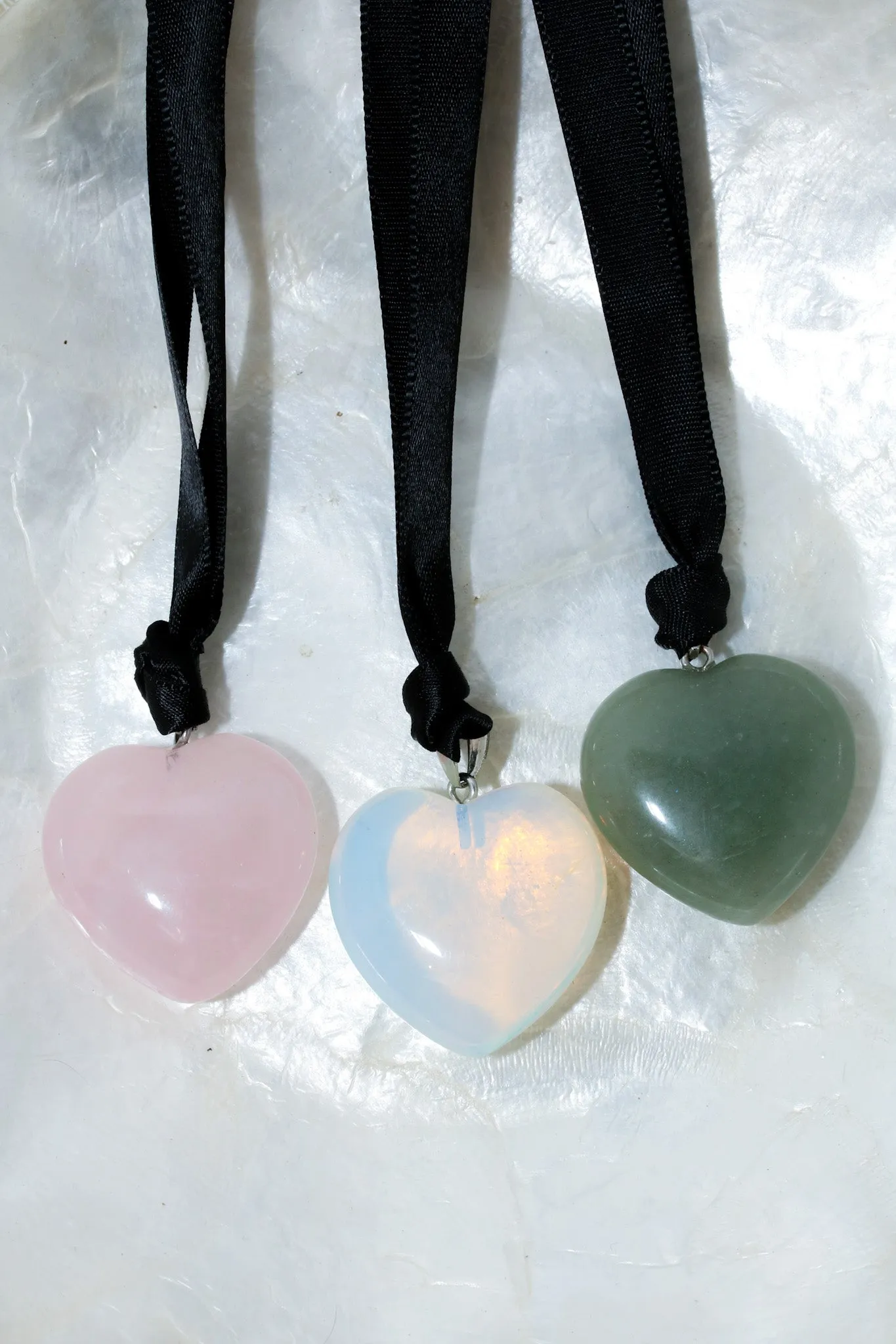 Gemstone Heart Necklace