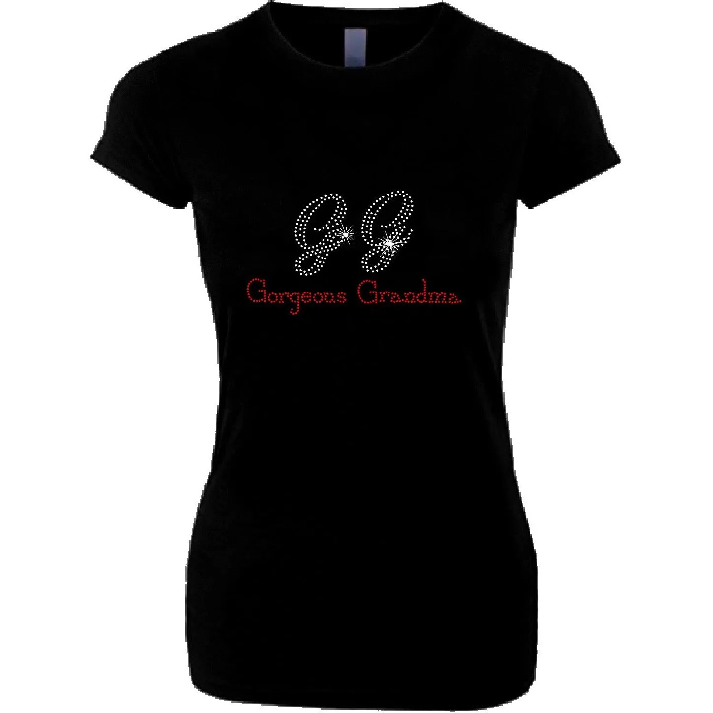 GG Gorgeous Grandma Rhinestone T Shirt