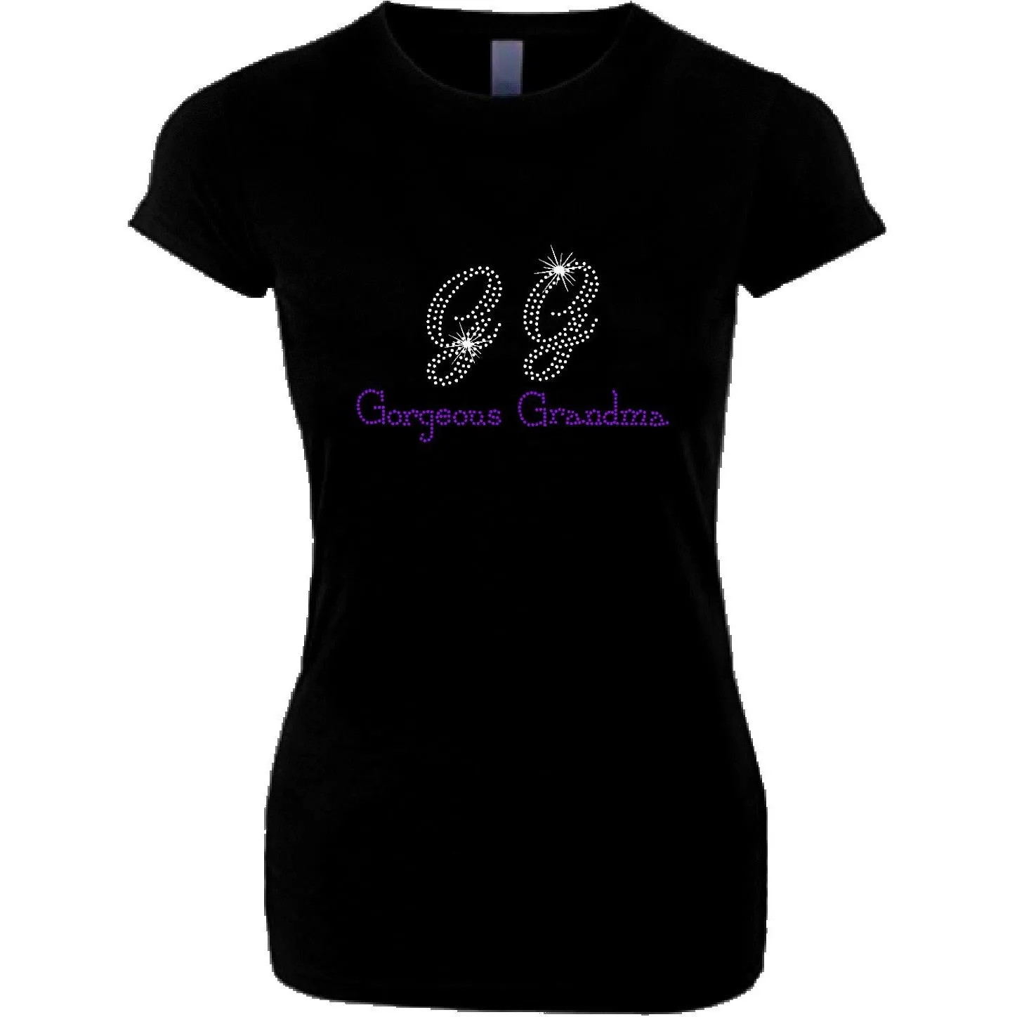 GG Gorgeous Grandma Rhinestone T Shirt