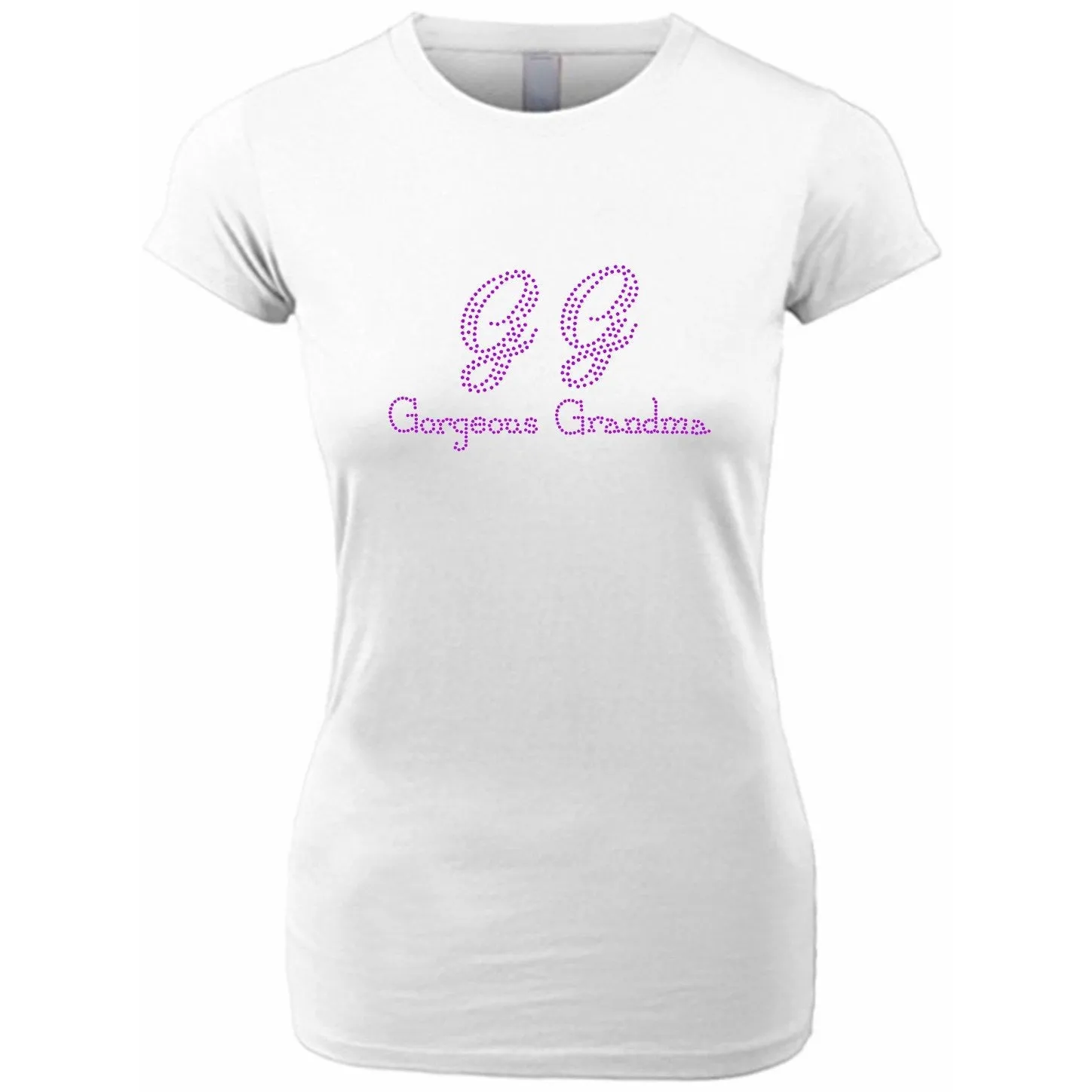 GG Gorgeous Grandma Rhinestone T Shirt