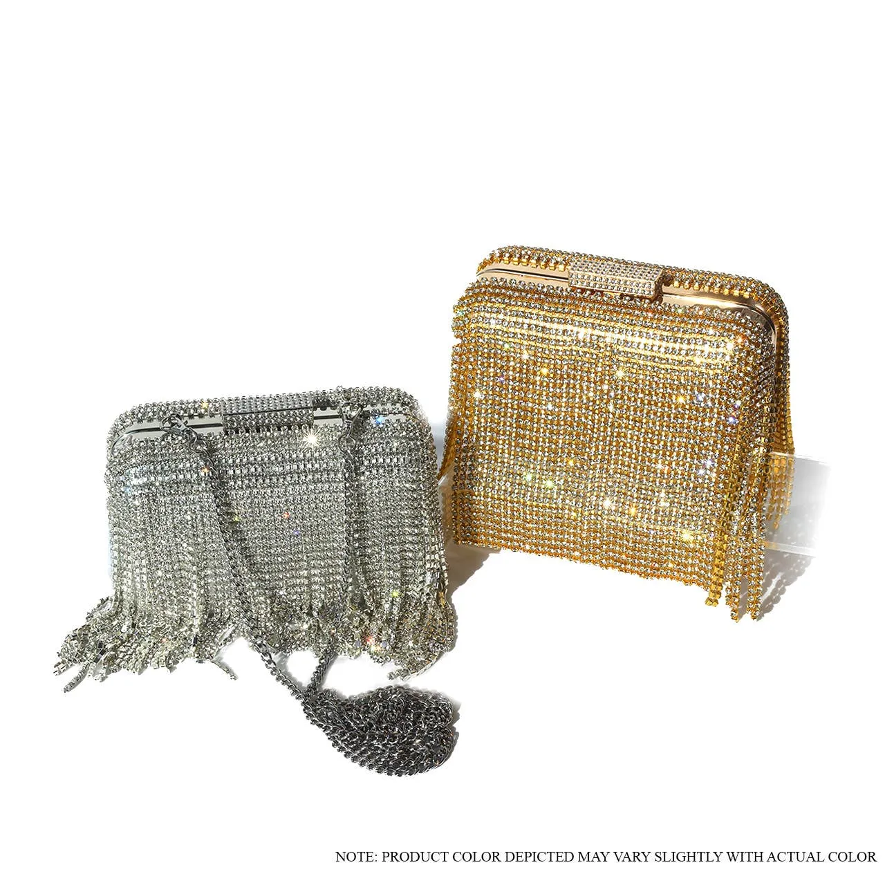 H-LUNCHBOX RHINESTONE CASE - GOLD: 5H (Case of 5)