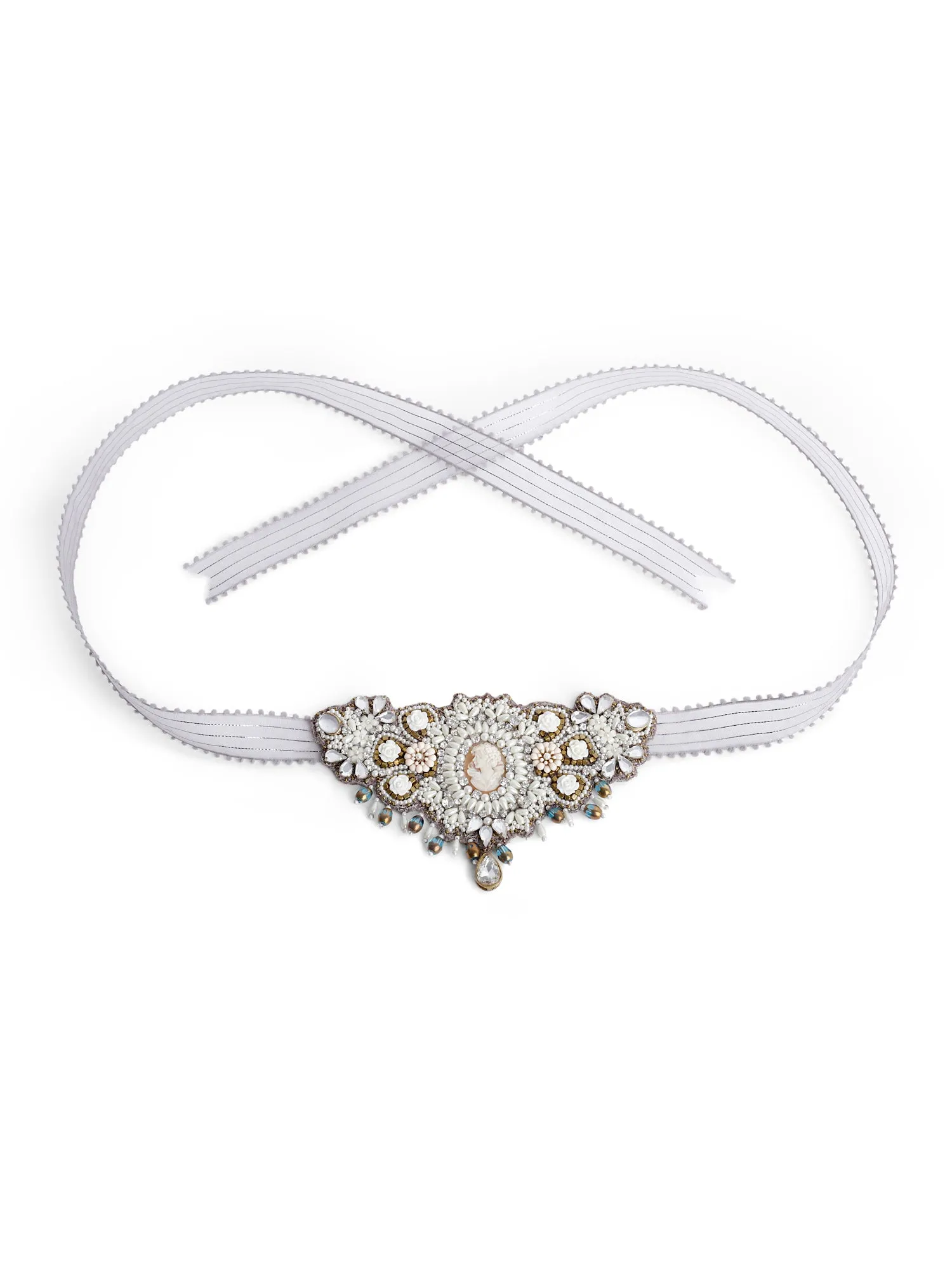 Handcrafted Jeweled Choker