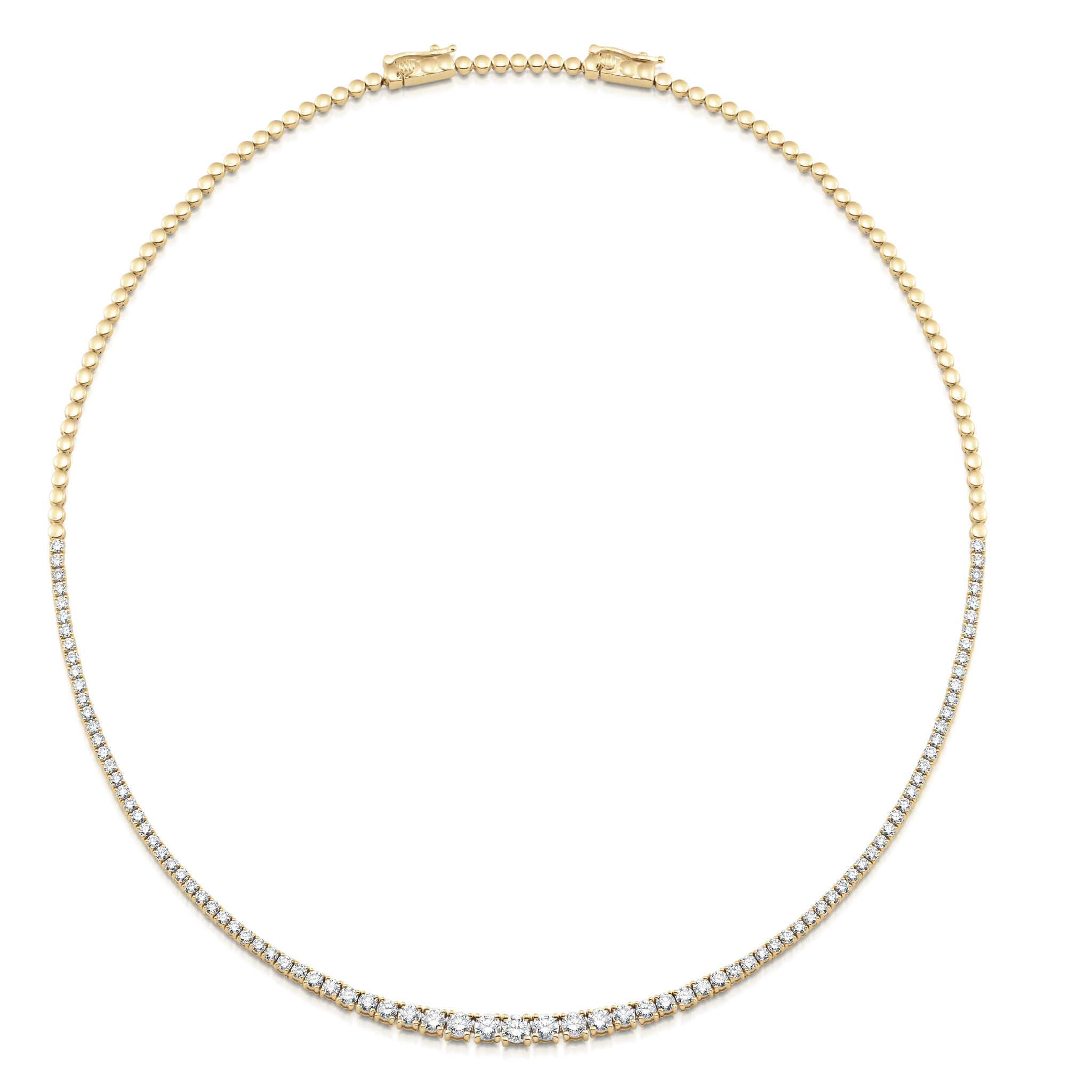 Isadora Gold Set Diamond Choker