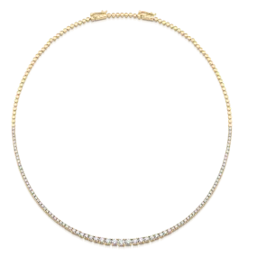 Isadora Gold Set Diamond Choker