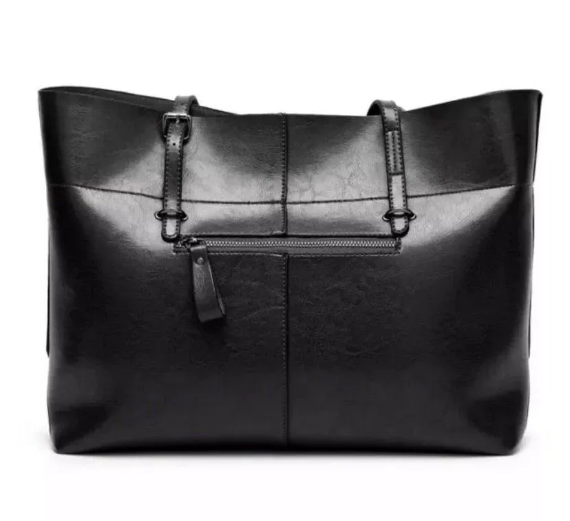 Jane Leather Tote Bag