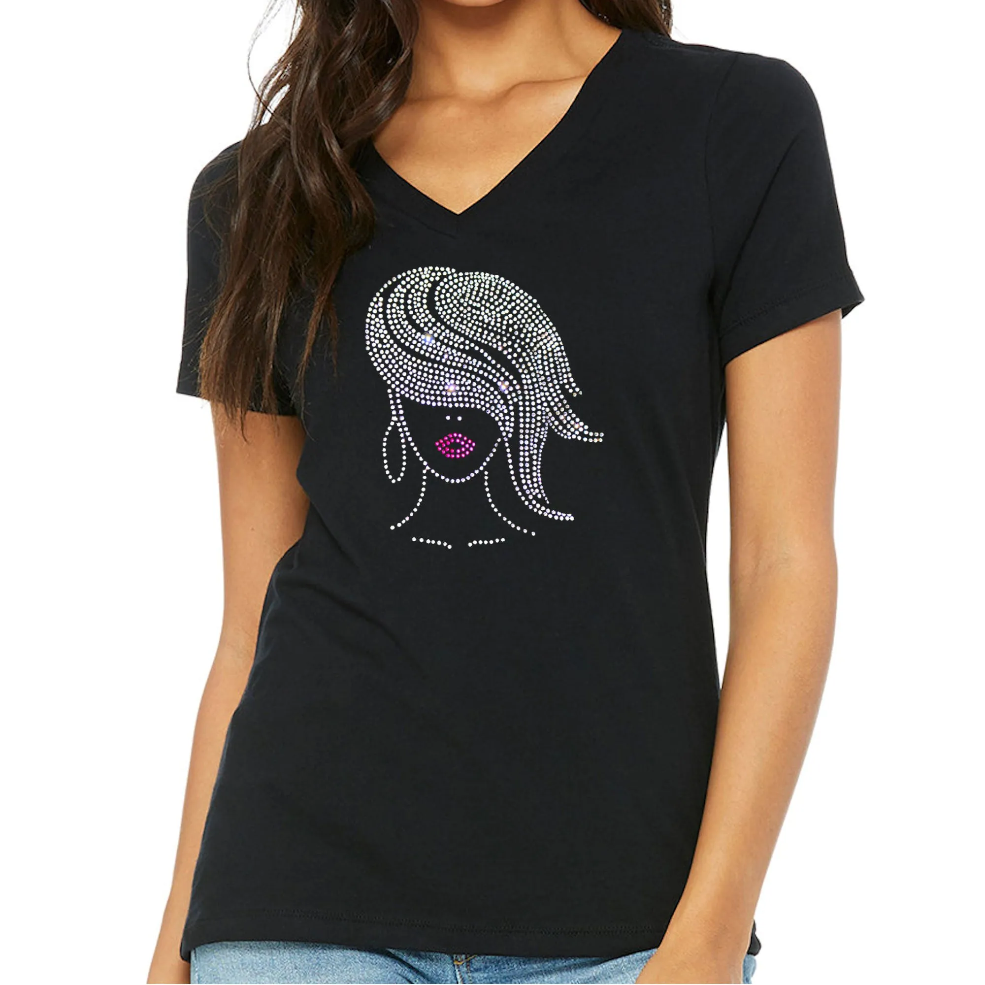 Keke Diva Rhinestone T Shirt