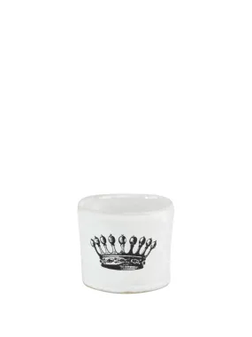 Kühn Keramik Small Crown Coffee Beaker in White