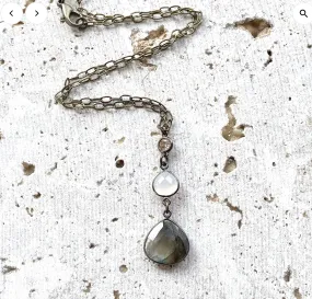 Labradorite moonstone Necklace