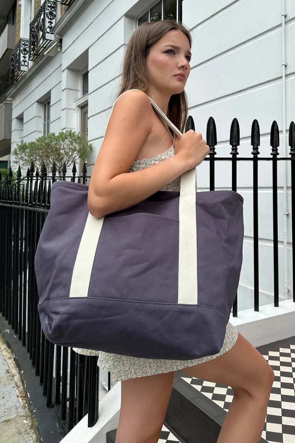 Large Canvas Tote Bag