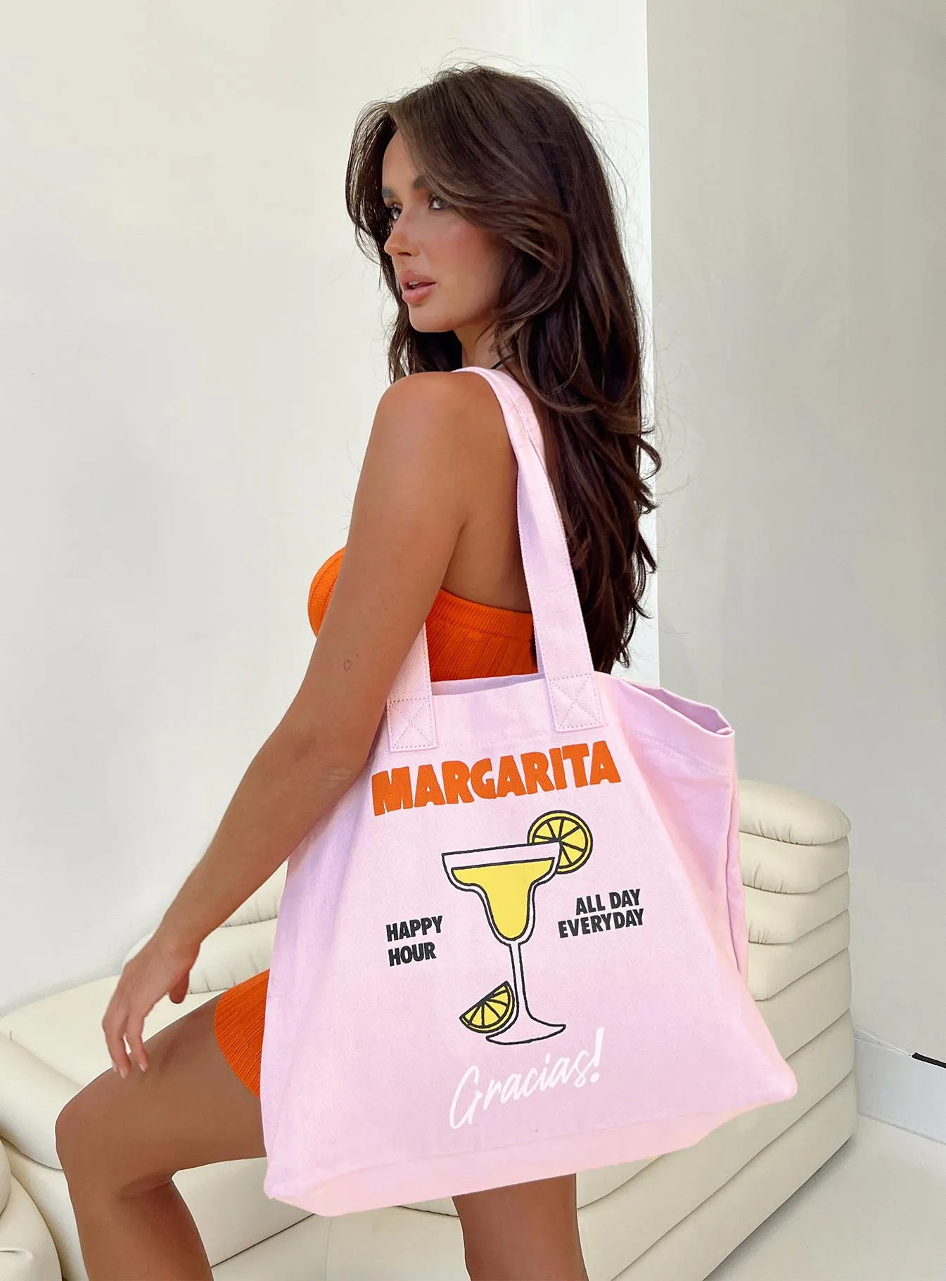 Margarita Tote Bag Pink