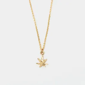 Mary Jane Choker Necklace in Gold