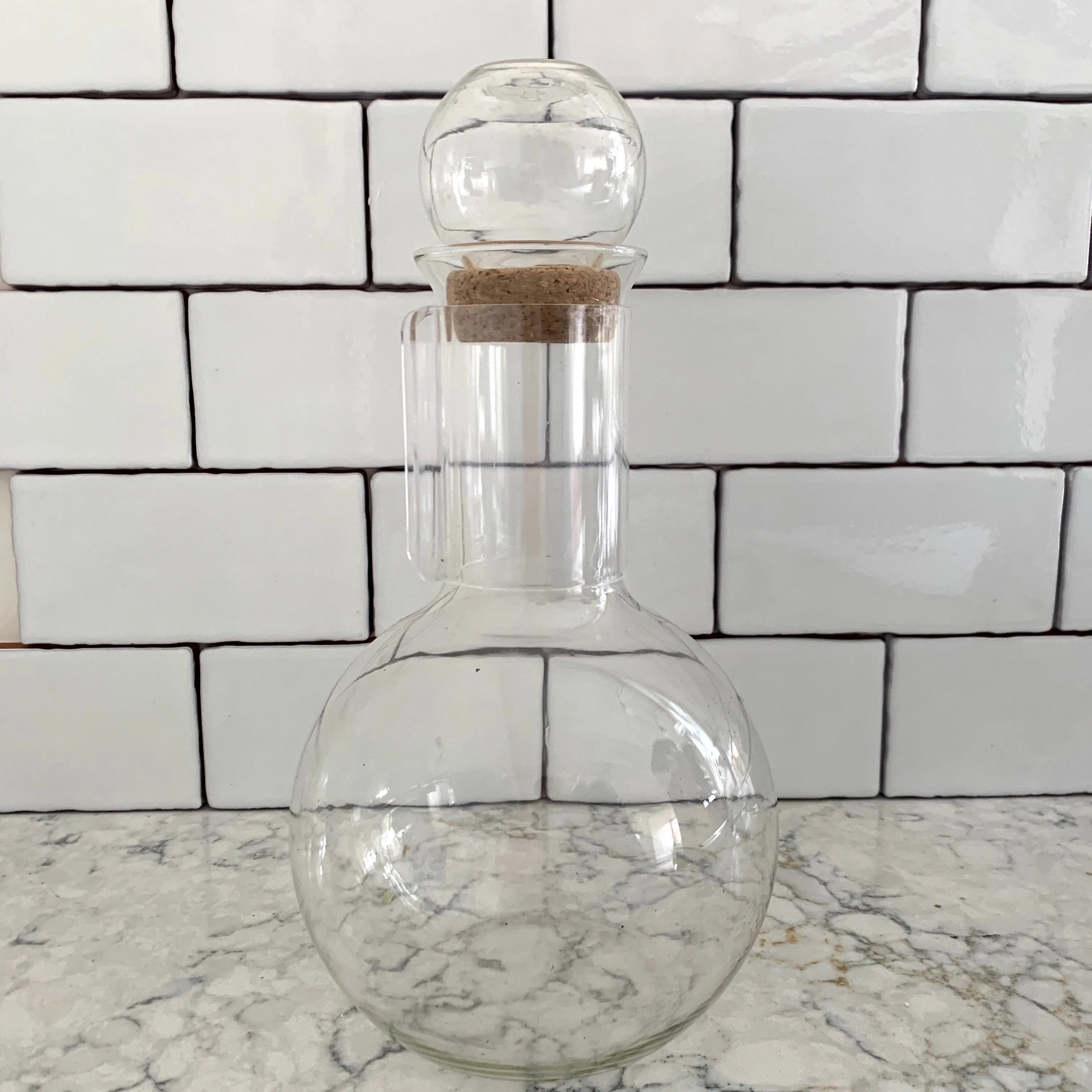 Mid-Century Modern Danish Glass Decanter