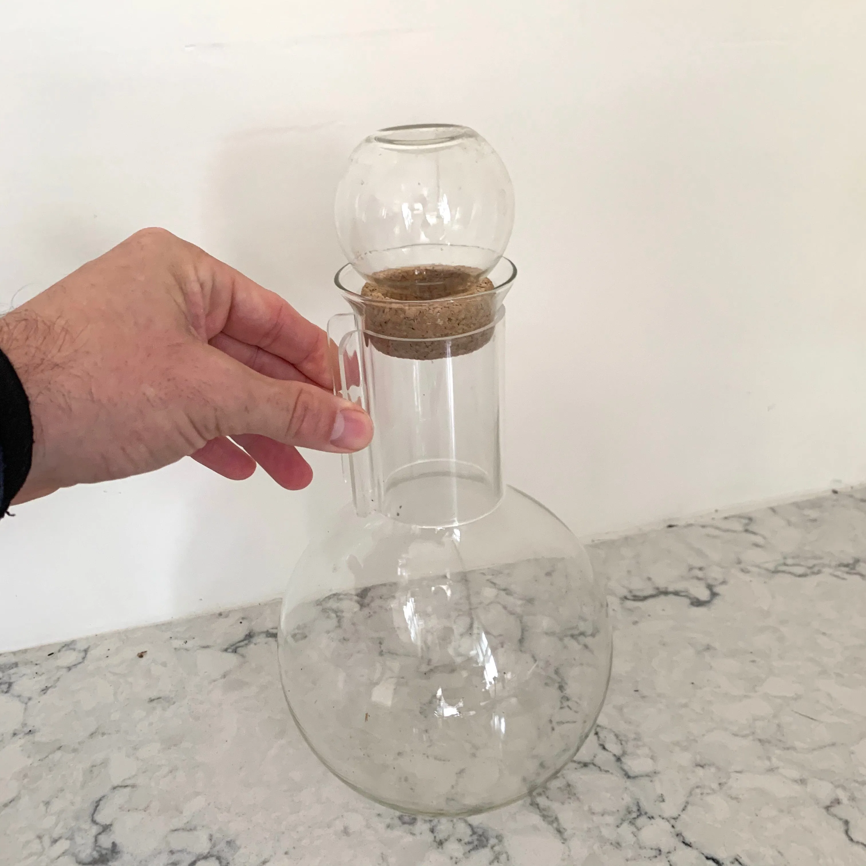 Mid-Century Modern Danish Glass Decanter