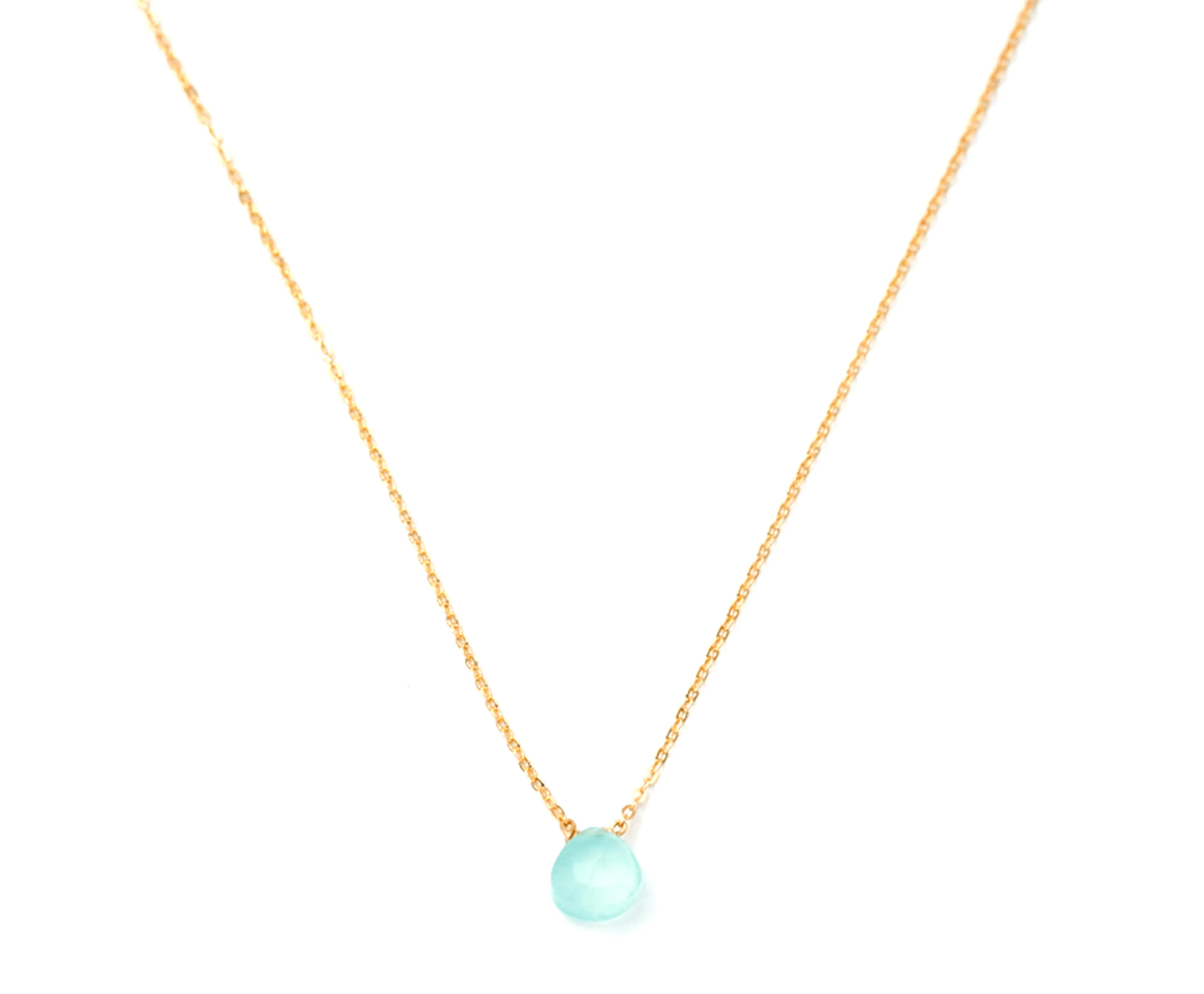 Mint Green Gemstone Necklace