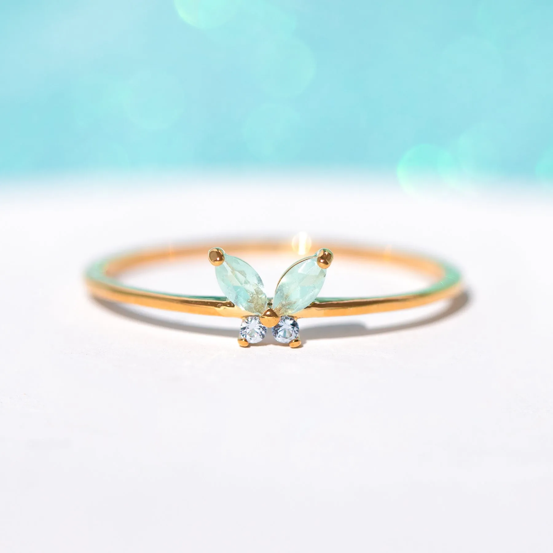 Mint Mari Ring