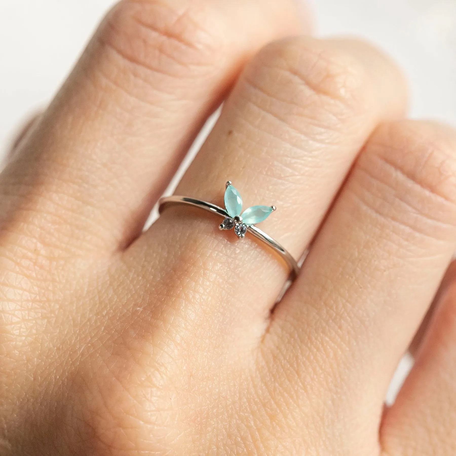 Mint Mari Ring