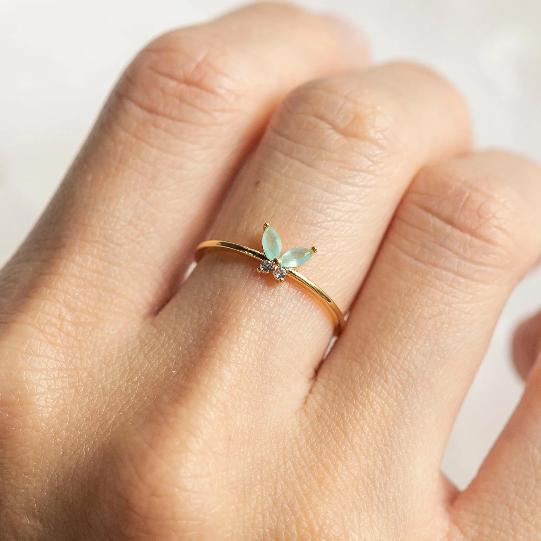 Mint Mari Ring