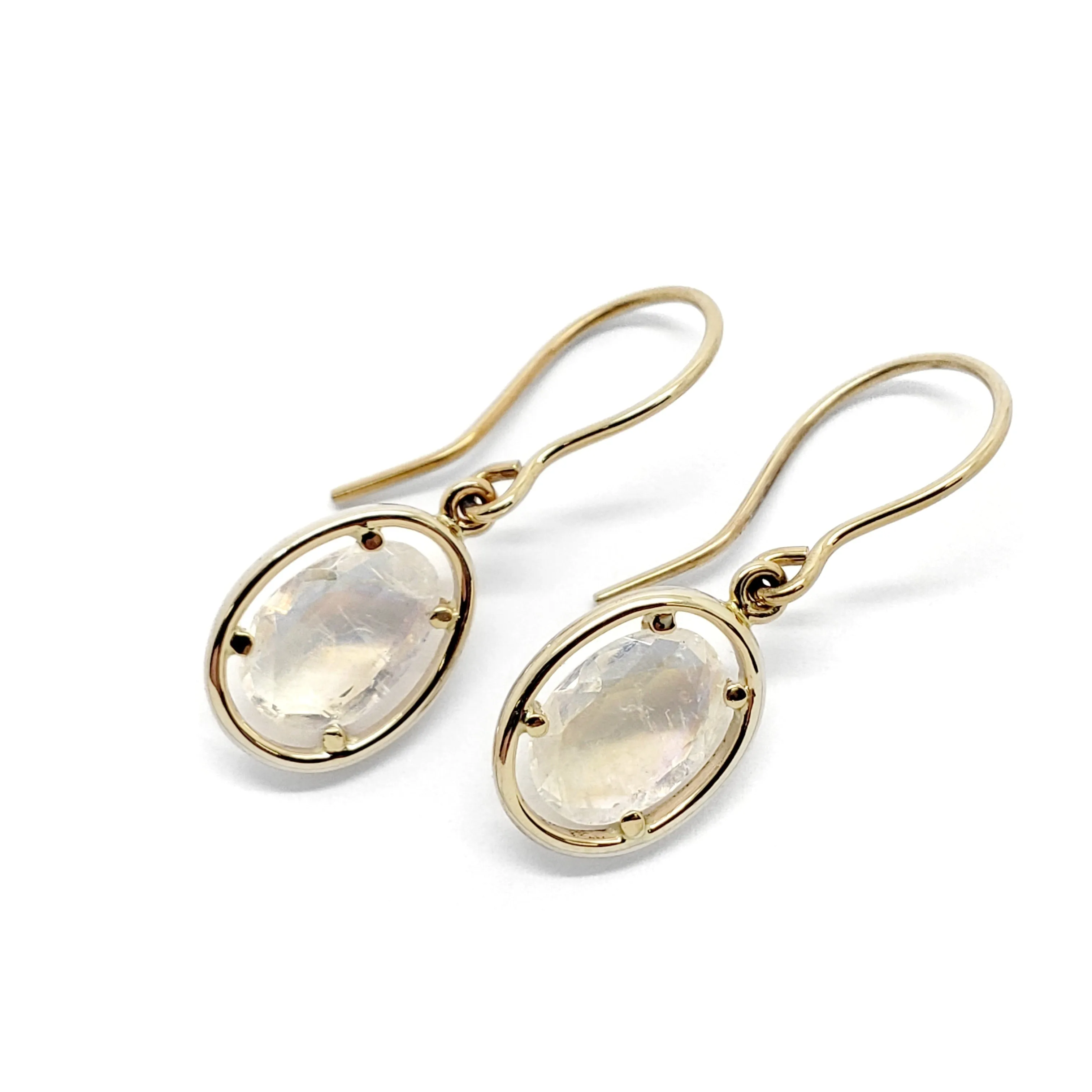 Moonstone Dangle Earrings