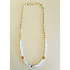 Moonstone Gold Necklace