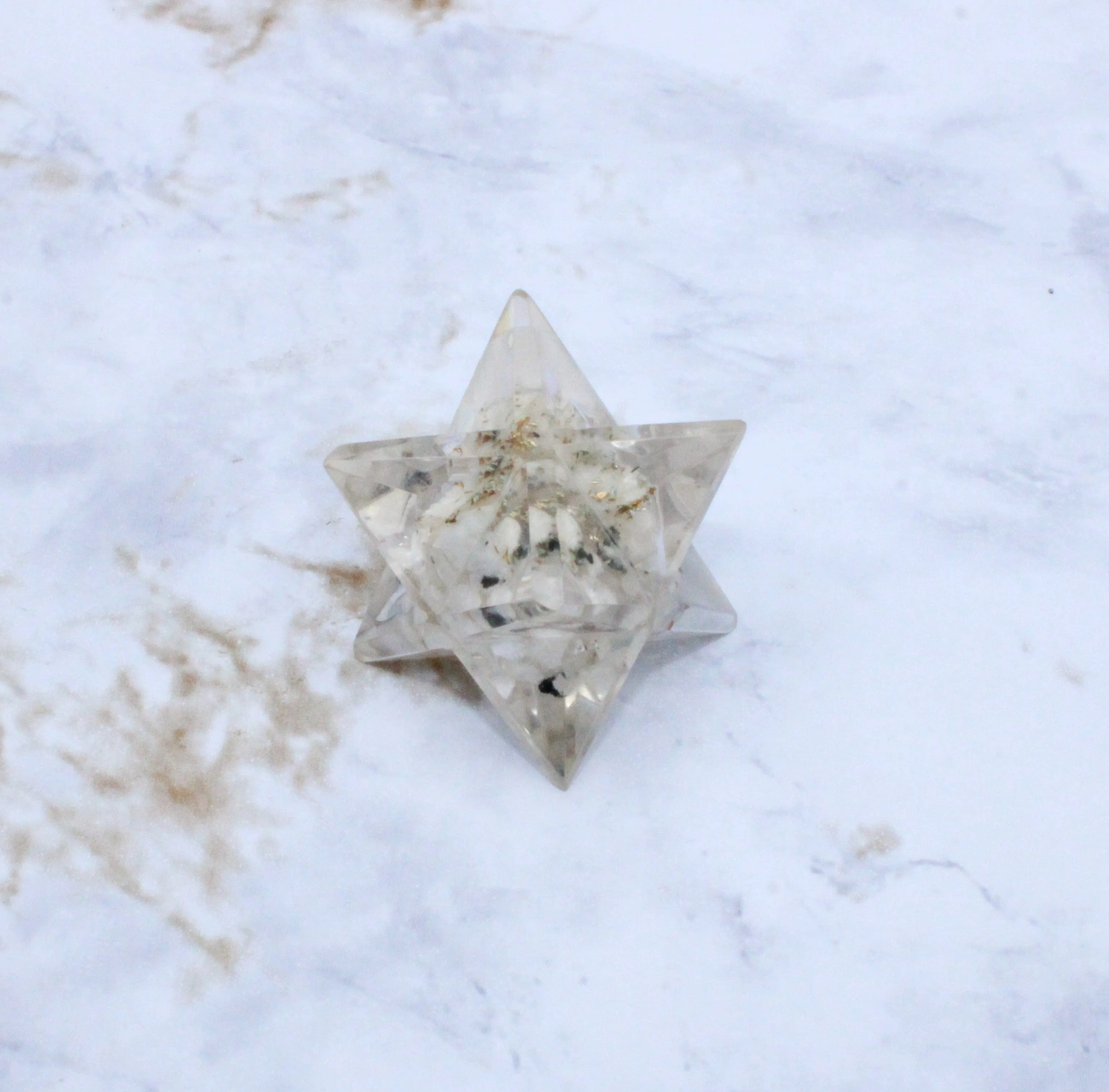 Moonstone Orgonite Merkaba