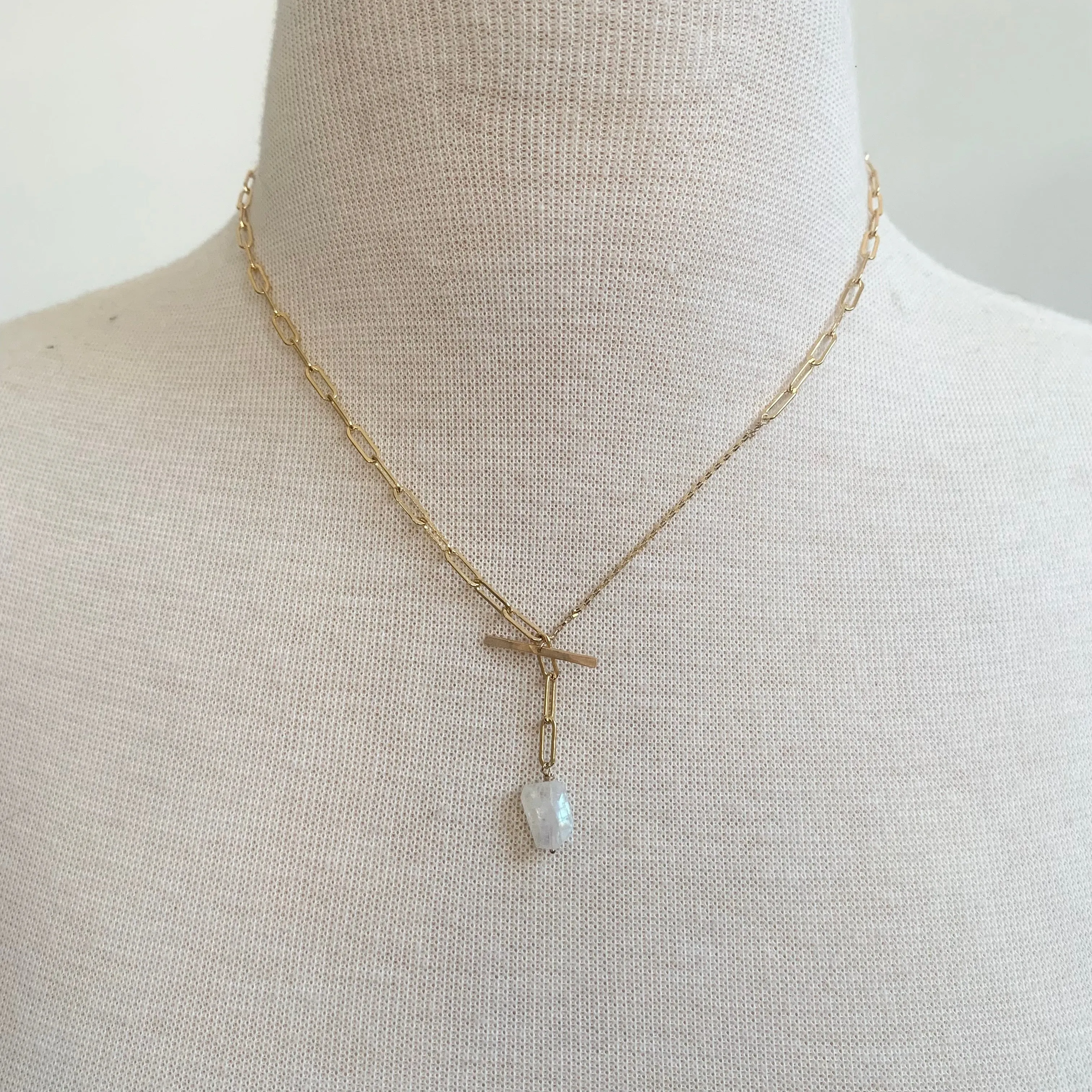 Moonstone Toggle necklace