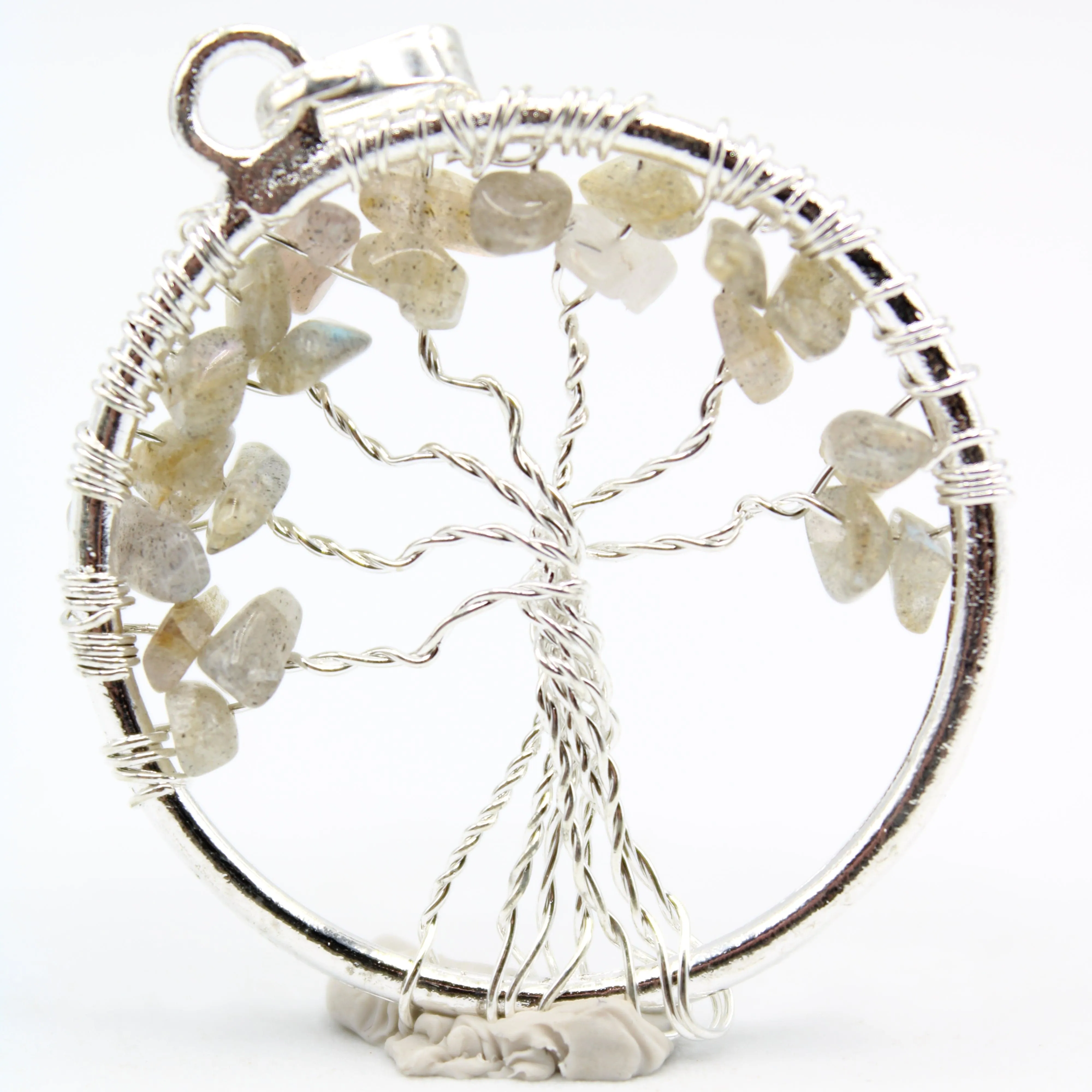 Moonstone Tree of Life Pendant