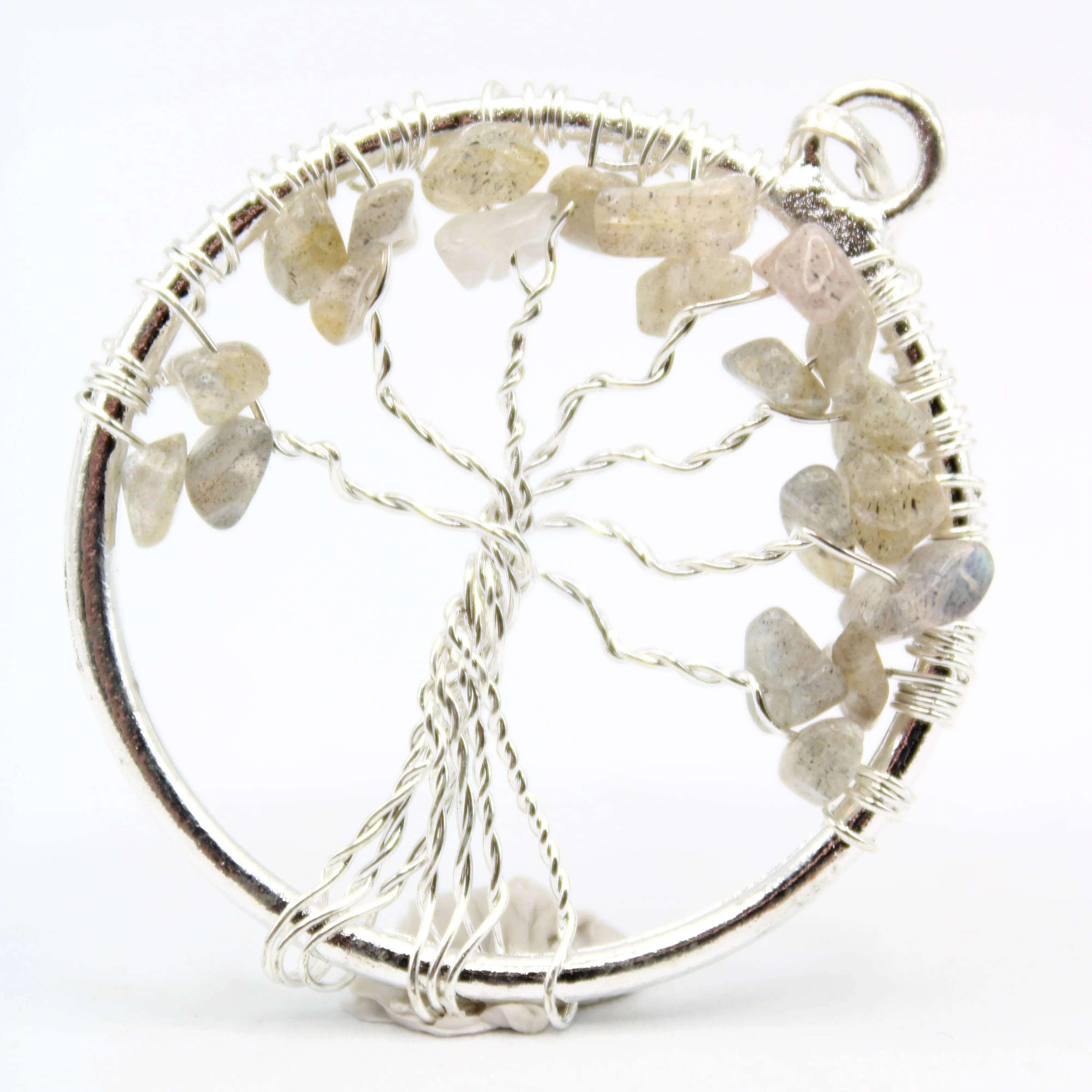 Moonstone Tree of Life Pendant