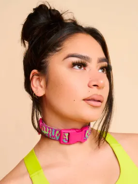 NEON FLUX CHOKER