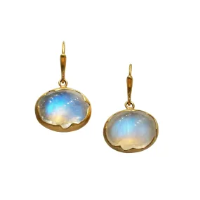 Rainbow Moonstone Earrings