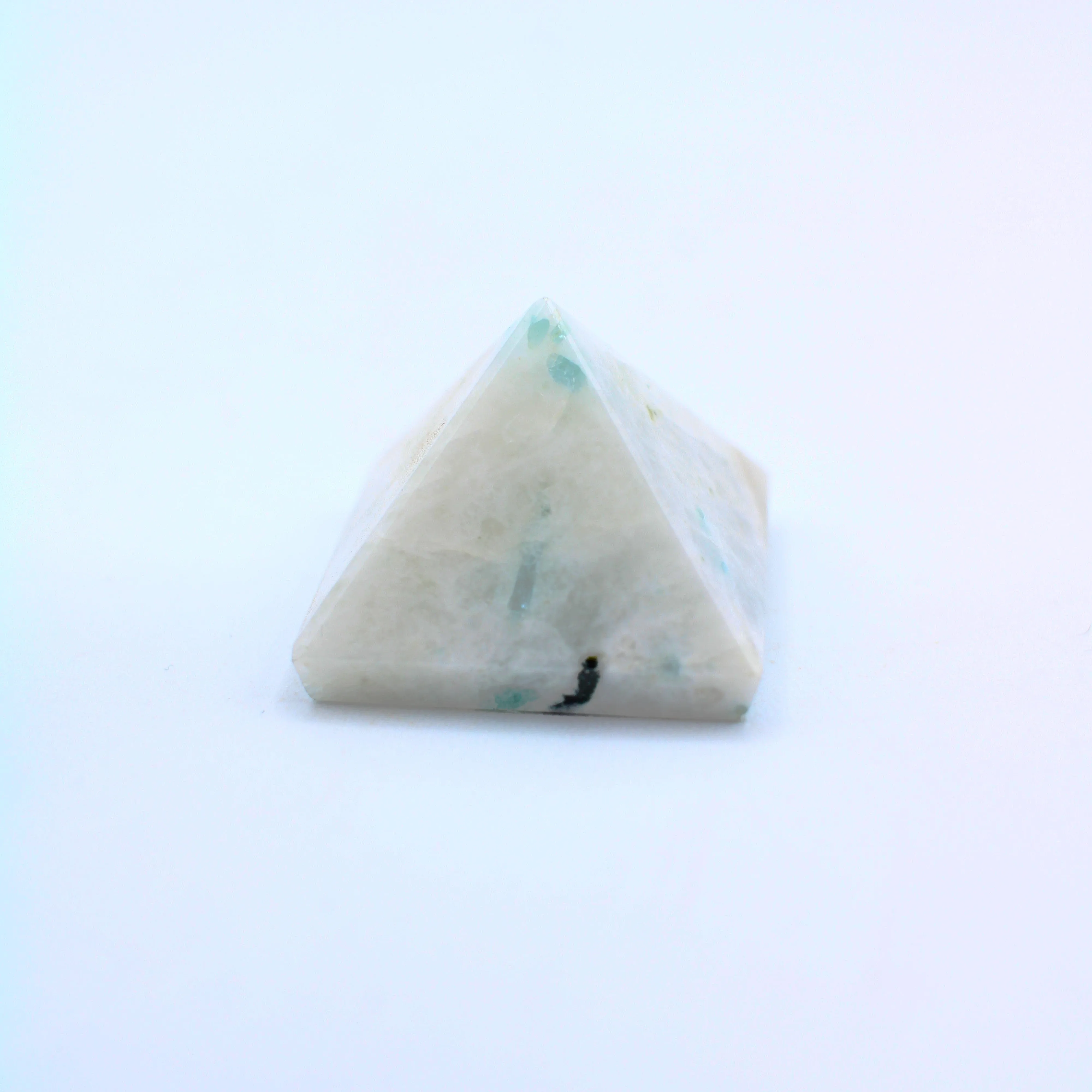 Rainbow Moonstone Pyramid