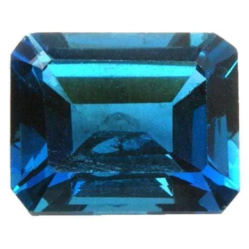 RARE BIG SIZE NATURAL 15 CARAT LONDON BLUE TOPAZ GEMSTONE