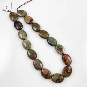 Red Creek Jasper Beads Ovals