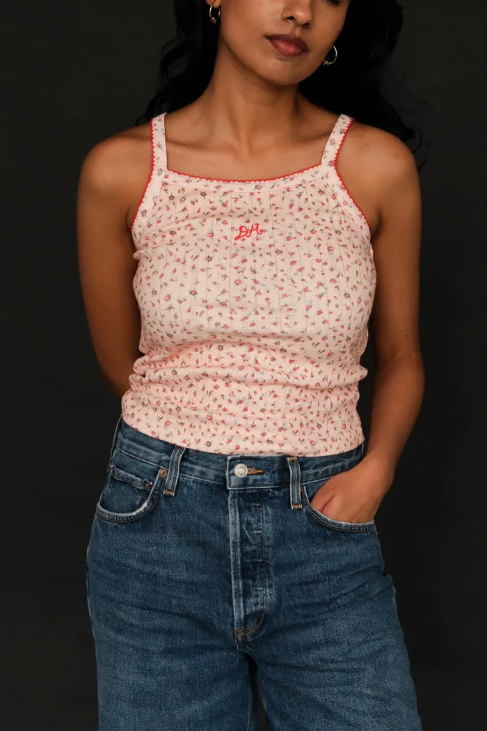 ROSE PRINT CAMI