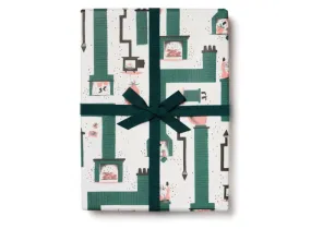 Santa Chimney Wrap Paper Sheet (pick up only)