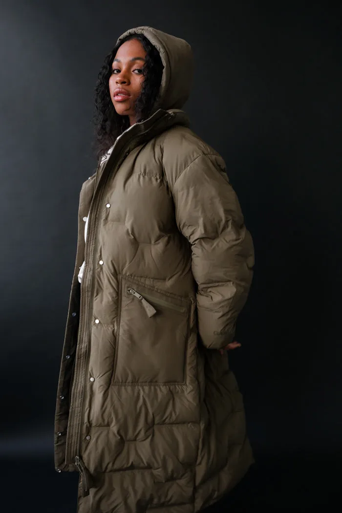 SOFT PUFFER OVERSIZED COAT